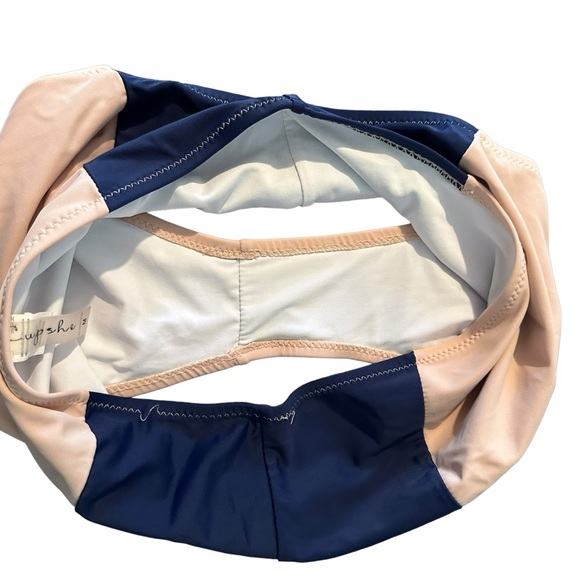 Cupshe Lost in The Dream Color Block High-Waisted Bikini Sz M Swimsuit 2 Piece - Picture 8 of 12